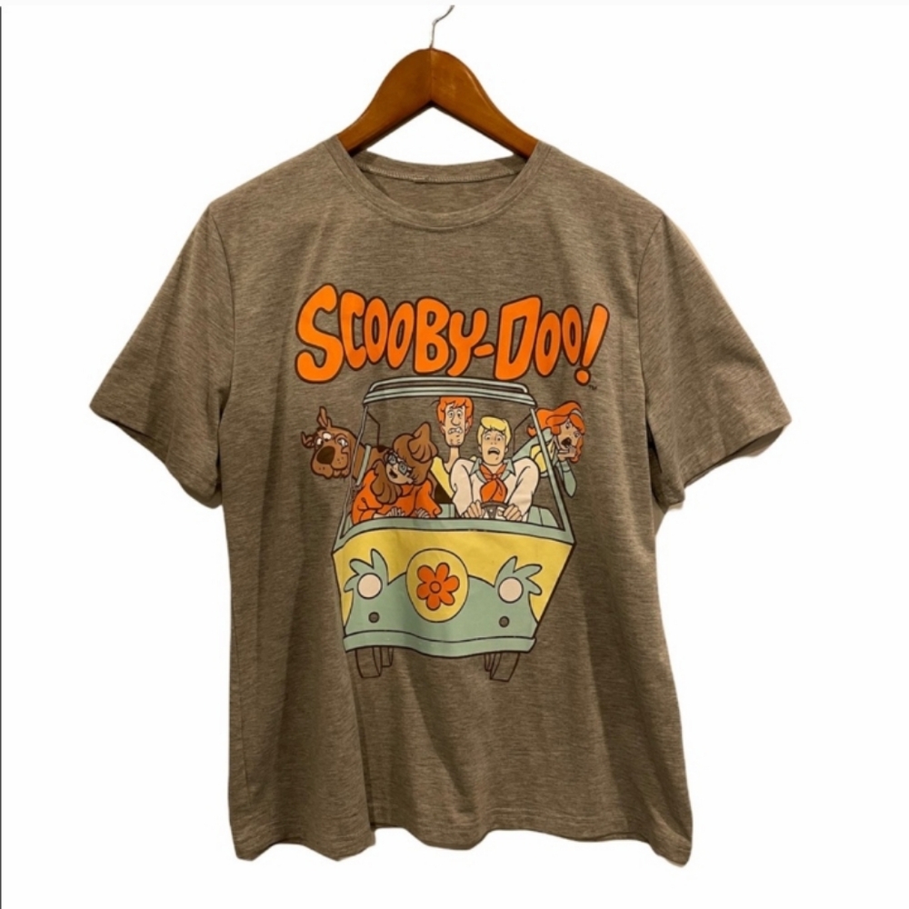 Scooby-Doo Graphic T-Shirt Grey Large